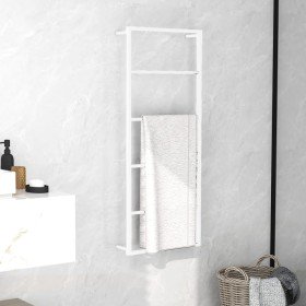 Toallero Blanco 45x10x115 cm Acero en Toalleros | Comprar online en Foro24