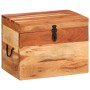 Solid acacia wood storage box 39x28x31 cm by vidaXL, Storage trunks - Ref: Foro24-338482, Price: 70,77 €, Discount: %