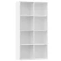 Estantería/Aparador madera contrachapada blanco 66x30x130 cm de vidaXL, Librerías y estanterías - Ref: Foro24-800153, Precio:...