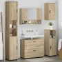 Juego de muebles de baño 5 pcs Roble Sonoma 30 x 35 x 192 cm