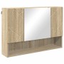 Juego de muebles de baño 5 pcs Roble Sonoma 30 x 35 x 192 cm