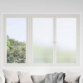 Película adhesiva para ventanas Opaco a rayas 45 x 1000 cm PVC