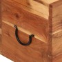 Solid acacia wood storage box 39x28x31 cm by vidaXL, Storage trunks - Ref: Foro24-338482, Price: 70,77 €, Discount: %