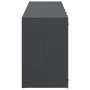 Almacenamiento de cubos Wheelie para 3 cubos Antracita