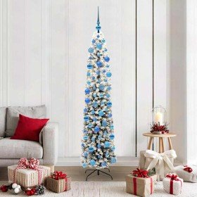 Árbol de Navidad artificial Verde 180 cm PVC, Acero y Plástico en Arboles de navidad | Comprar online en Foro24