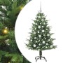 Árbol de Navidad artificial preiluminado con juego de bolas