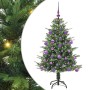 Árbol de Navidad artificial preiluminado con juego de bolas
