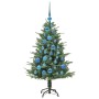 Árbol de Navidad artificial preiluminado con juego de bolas