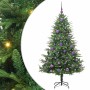Árbol de Navidad artificial preiluminado con juego de bolas