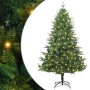 Árbol de Navidad Artificial Preiluminado Verde 180 cm PVC y PE