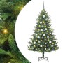 Árbol de Navidad artificial preiluminado con juego de bolas
