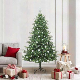 Árbol de Navidad artificial preiluminado con juego de bolas en Arboles de navidad | Comprar online en Foro24