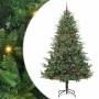 Árbol de Navidad artificial preiluminado con juego de bolas