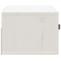 Weißer Wand-Nachttisch 40x29,5x22 cm von vidaXL, Schließfächer und Lagerschränke - Ref: Foro24-820988, Preis: 36,58 €, Rabatt: %