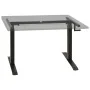 Adjustable height crank desktop structure in black by vidaXL, Cubicles and work tables - Ref: Foro24-321719, Price: 156,67 €,...