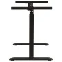 Black Crank Adjustable Height Desk Frame by vidaXL, Cubicles and work tables - Ref: Foro24-321719, Price: 156,67 €, Discount: %
