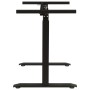 Adjustable height crank desktop structure in black by vidaXL, Cubicles and work tables - Ref: Foro24-321719, Price: 203,17 €,...