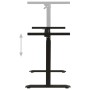 Adjustable height crank desktop structure in black by vidaXL, Cubicles and work tables - Ref: Foro24-321719, Price: 203,17 €,...