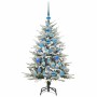 Árbol de Navidad artificial preiluminado con juego de bolas