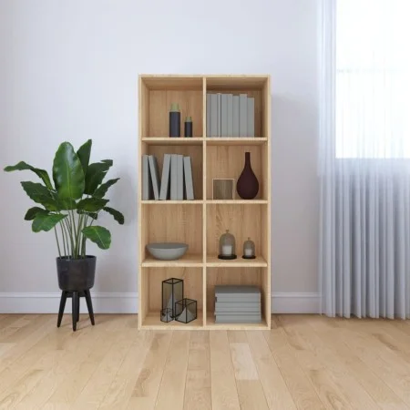 Regal/Sideboard aus Eichensperrholz, 66 x 30 x 97,8 cm von vidaXL, Bücherregale und Regale - Ref: Foro24-800156, Preis: 77,31...