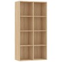 Oak plywood shelving/sideboard 66x30x97.8 cm by vidaXL, Bookcases and shelves - Ref: Foro24-800156, Price: 79,65 €, Discount: %