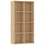 Regal/Sideboard aus Eichensperrholz, 66 x 30 x 97,8 cm von vidaXL, Bücherregale und Regale - Ref: Foro24-800156, Preis: 77,31...