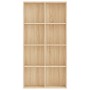 Oak plywood shelving/sideboard 66x30x97.8 cm by vidaXL, Bookcases and shelves - Ref: Foro24-800156, Price: 79,65 €, Discount: %