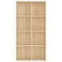 Oak plywood shelving/sideboard 66x30x97.8 cm by vidaXL, Bookcases and shelves - Ref: Foro24-800156, Price: 77,31 €, Discount: %