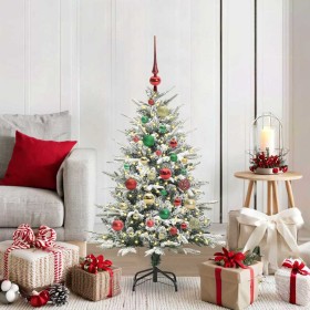 Árbol de Navidad artificial preiluminado con juego de bolas en Arboles de navidad | Comprar online en Foro24