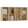 Regal/Sideboard aus Eichensperrholz, 66 x 30 x 97,8 cm von vidaXL, Bücherregale und Regale - Ref: Foro24-800156, Preis: 77,31...