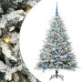 Árbol de Navidad artificial preiluminado con juego de bolas