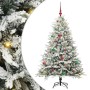 Árbol de Navidad artificial preiluminado con juego de bolas
