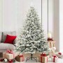 Árbol de Navidad Artificial Preiluminado Verde 180 cm PVC y PE