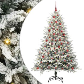 Árbol de Navidad artificial preiluminado con juego de bolas