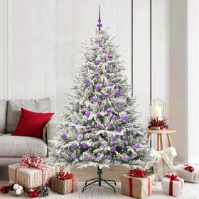 Árbol de Navidad artificial preiluminado con juego de bolas en Arboles de navidad | Comprar online en Foro24