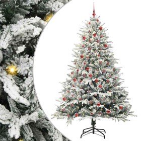 Árbol de Navidad artificial preiluminado con juego de bolas en Arboles de navidad | Comprar online en Foro24