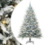 Árbol de Navidad artificial preiluminado con juego de bolas