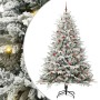 Árbol de Navidad artificial preiluminado con juego de bolas