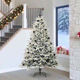 Árbol de Navidad artificial preiluminado con juego de bolas en Arboles de navidad | Comprar online en Foro24