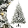 Árbol de Navidad artificial preiluminado con juego de bolas