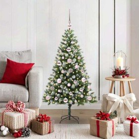 Árbol de Navidad Artificial Plegable con Nieve Esponjosa 120 cm en Arboles de navidad | Comprar online en Foro24