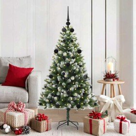 Árbol de Navidad Artificial Plegable con Nieve Esponjosa 150 cm en Arboles de navidad | Comprar online en Foro24
