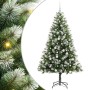 Árbol de Navidad Artificial Plegable con Nieve Esponjosa 180 cm
