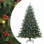 Árbol de Navidad artificial Verde 180 cm PVC, Metal y Plástico