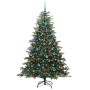 Árbol de Navidad artificial Verde 180 cm PVC, Metal y Plástico