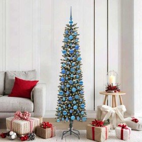 Árbol de Navidad artificial Verde 180 cm PVC, Plástico y Acero en Arboles de navidad | Comprar online en Foro24