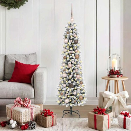 Árbol de Navidad artificial 150 cm PVC, Metal y Plástico