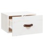 Weißer Wand-Nachttisch 40x29,5x22 cm von vidaXL, Schließfächer und Lagerschränke - Ref: Foro24-820988, Preis: 36,58 €, Rabatt: %