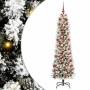 Árbol de Navidad artificial con 300 LED verde y 180 cm