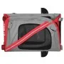 Pet Bicycle Trailer Iron Oxford Cloth Red Gray by vidaXL, pet strollers - Ref: Foro24-93873, Price: 105,69 €, Discount: %